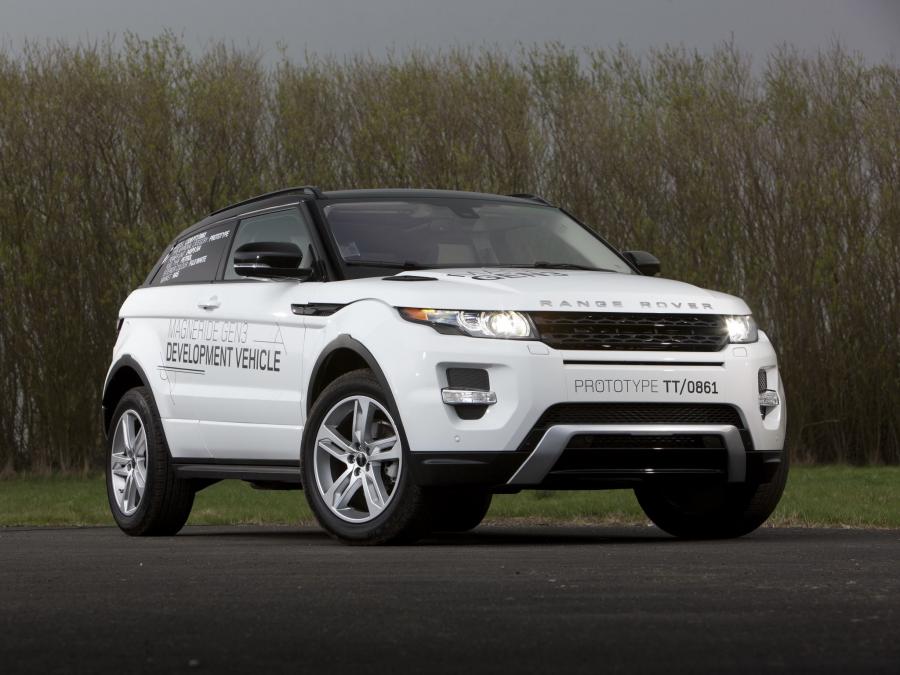 Land Rover Range Rover Evoque Coupe MagneRide GEN3 Prototype '2011